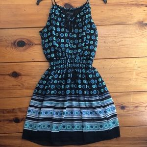 Enfocus Studio sleeveless halter dress